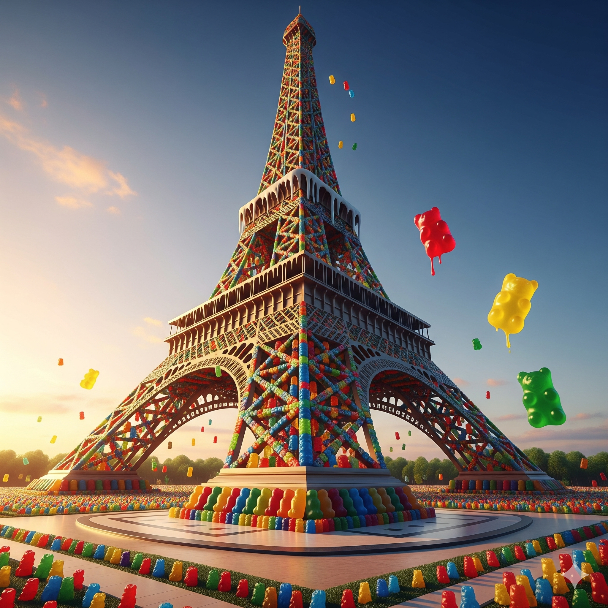 haribo eiffel